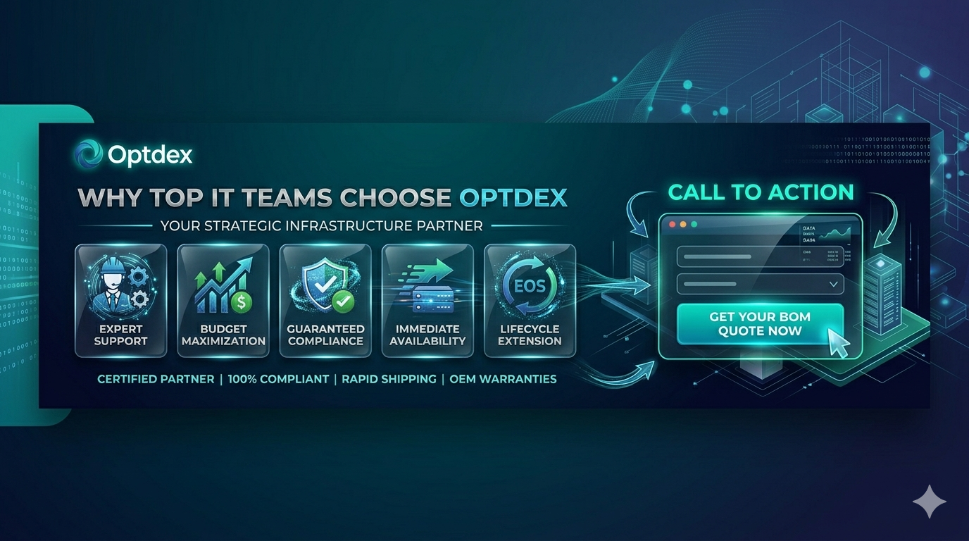 Why Top Network Engineers and Procurement Teams Choose Optdex as Their IT Vendor